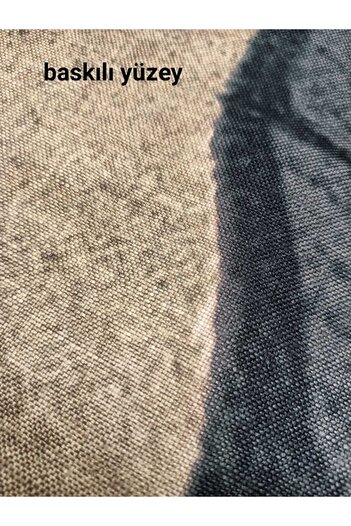 Alacastore Kara Kalem Orman Temalı Kalın Keten Kumaş Tapestry Duvar Örtüsü Halısı