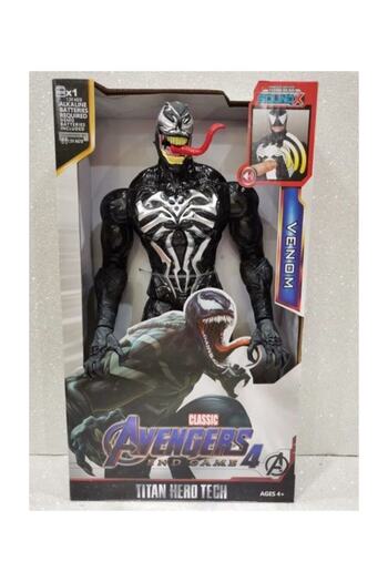 AVENGERS Venom The Amazing Spiderman Action Figure Toy Lighted Talking 28.5 cm