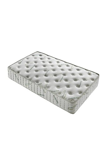 kuponsart 80x200 Bamboo Lüx Ortopedik Soft Ortopedik Yaylı Yatak
