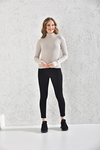 Rodi Turtleneck Knitwear Women's Sweatshirt - Rd22kb374452