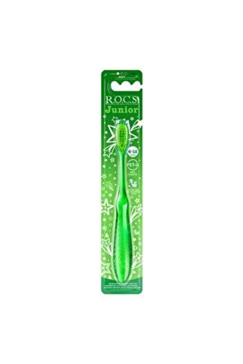 R.O.C.S. Junior 6 12 Years Toothbrush Green Color