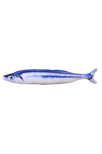 Mixpet 20 Cm Plush Cat Toy - Fish Shaped and Catnip