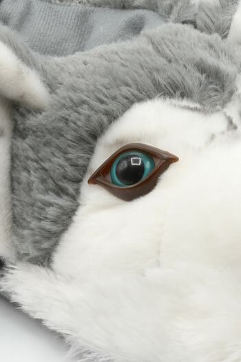 Twigy Παντόφλες Unisex Siberian Wolf Grey Animal Yy0271
