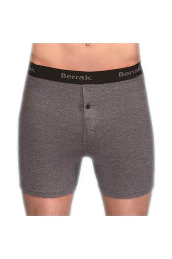 Berrak 1059 Men's Lycra Buttoned High Waist Boxer