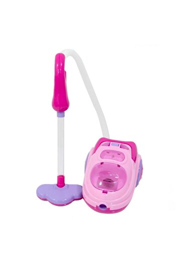 Genel Markalar Pilli Elektrikli Vakumlu Çalışan Oyuncak Süpürge Vacuum Cleaner