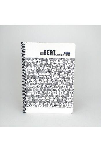 Gıpta Beat Spiral A4 80 ورقة مخططة