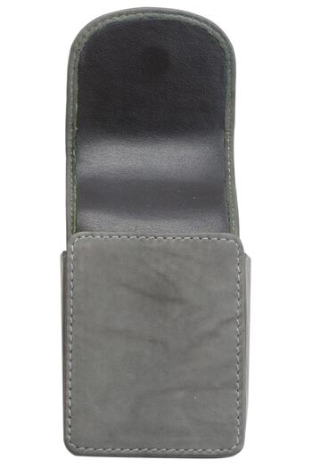Zippo Leather Cigarette Case Gray 2005409