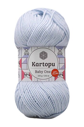 Kartopu Baby One Blue Knitting Filament - 100 gr K580