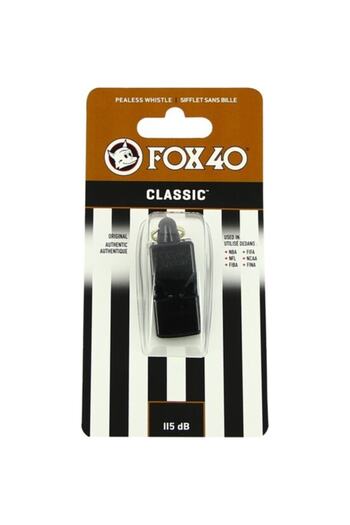 Fox Black Whistle Pearl Official