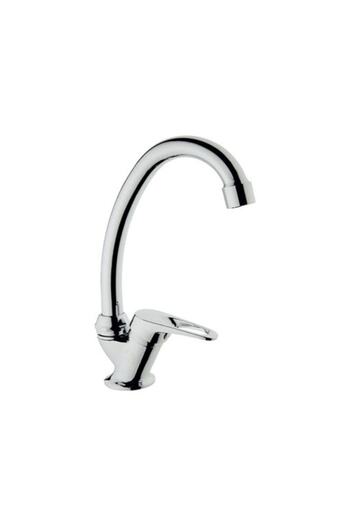 gözeksu Mix Sink Faucet - Warm - Cool - Round Spout
