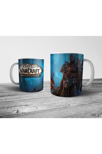 Pixxa كوب World Of Warcraft Shadowlands Lich King موديل 3
