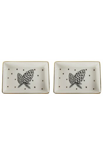 Porland Forest Breakfast & Appetizer Plate 11cm Set of 2