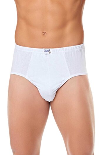 Seher Men's White 6-Piece Slip Briefs Free Shipping Mrt0005b6