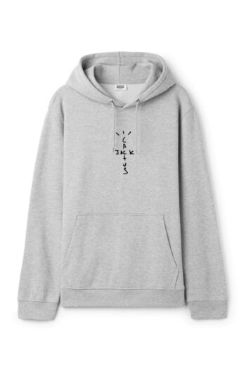 DEEPSENCE Unisez Oversize Hooded Sweatshirt Cactus Gray
