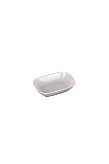 SERAMİKCİ Ent Melamine 10x14 Square Boat Plate*48/int 6 Pieces