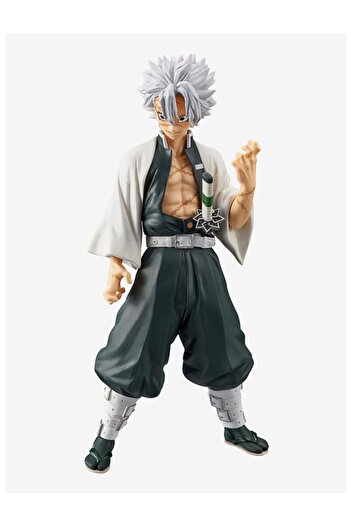 NEO FIGURE Demon Slayer Iblis Avcısı Anime Sanemi Shinazugawa Figür Oyuncak 18cm