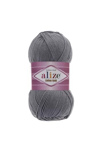 Alize 100 Gr. Cotton Gold 87 - Medium Gray Hand Knitting Lanyard