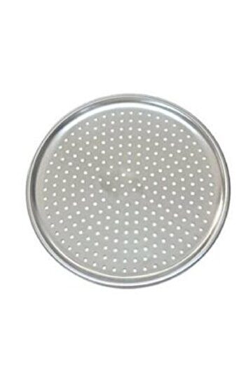 Lilya Home Perforated Pizza Tray Lahmacun Pita Tray 32cm