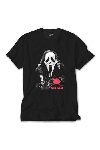 Z zepplin Scream Town Siyah Tişört