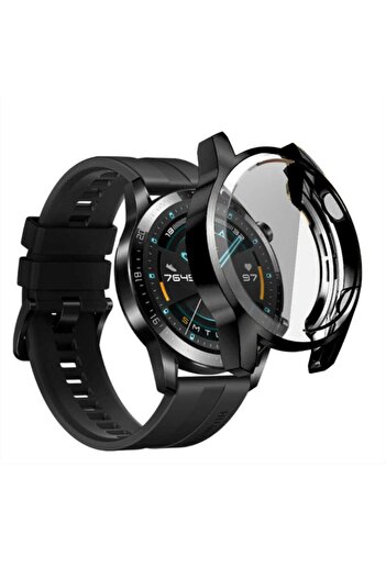 Nezih Case Huawei Watch GT2 46 Mm Compatible 360 Degree Compact Design Case and Screen Protector