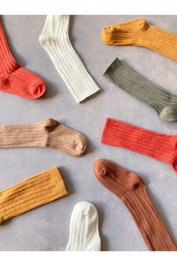 Li Puna 6-Piece Seamless Knee-Length Baby Socks