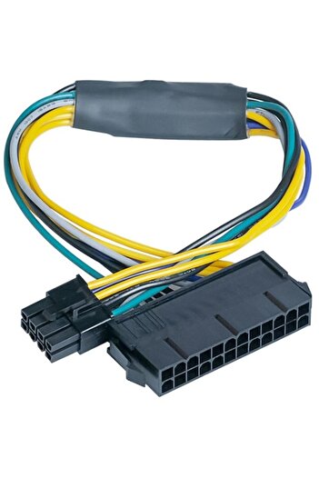 Alfais 4973 24 Pin To 8 Pin Atx Psu Power Güç Adaptör Kablosu (dell Optiplex Uyumlu)