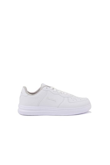 Pierre Cardin PC-10148 Λευκά ανδρικά αθλητικά παπούτσια με δεμένη βελόνα