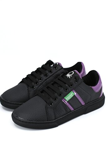 Benetton Kadın Spor Ayakkabı Bn-30122 Siyah/black 21s0430122