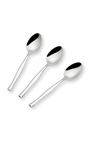 Nehir Elegant Plain 12 Pieces Teaspoon 18/10 304 Quality