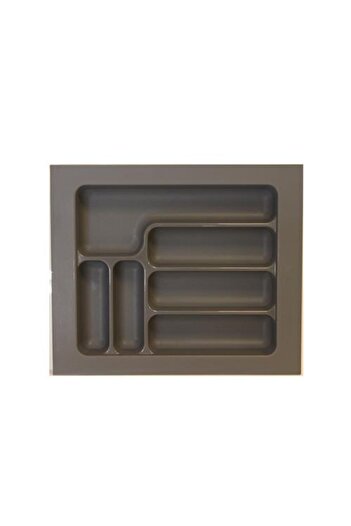 STARAX Çekmece Içi Plastik Kaşıklık Antrasit 39*49 Cm S-2284
