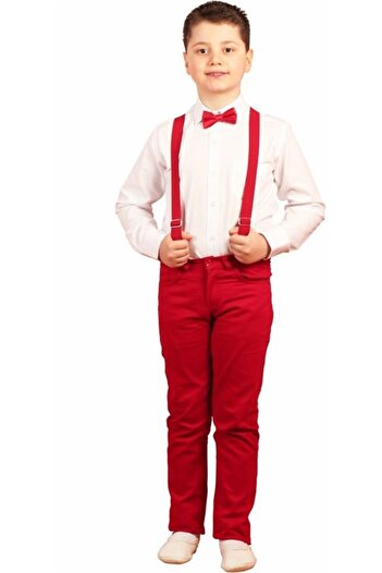 Dıgıl Kids Boy's Adjustable Waist Trousers