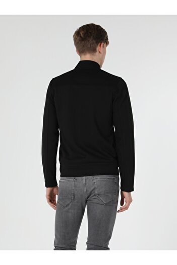 Colin's Slim Fit Dar Kesim Siyah Erkek Ceket