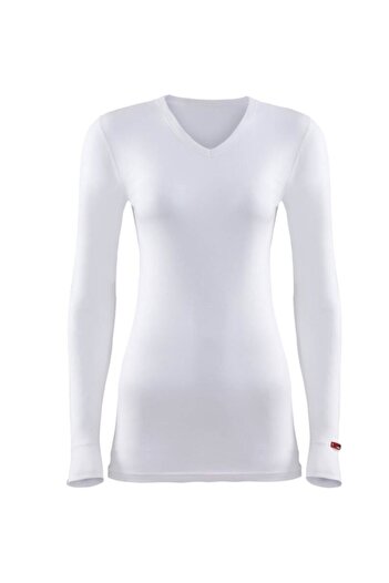 Blackspade Unisex Θερμικό T-Shirt 2ο Επίπεδο 1257 - Λευκό