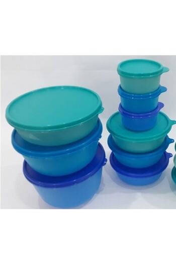 Tupperware Candy Set 9 Prc (MIRACLE CANDY SUGARPARE 600 ML CANDY TRIPLE 250 ML)