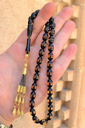 Doğan Silver Men's Vernier Powder Press Rosary Dgntsbh11133