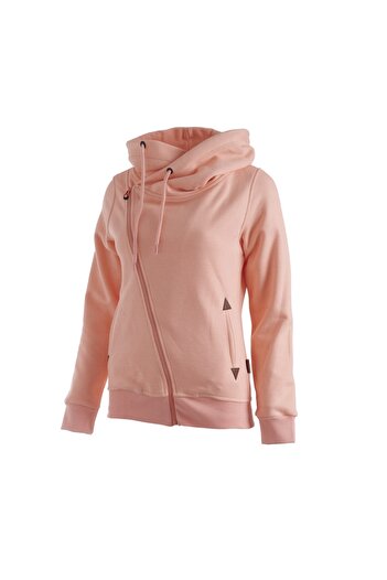 Cresta Tam Fermuarlı Kapüşonlu Kadın Sweatshirt