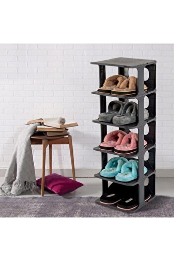 Bayev Gray Shoe Rack Organizer
