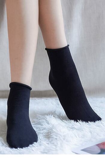 BGK Single Elastic Women's Socks Extra Comfortable Cotton