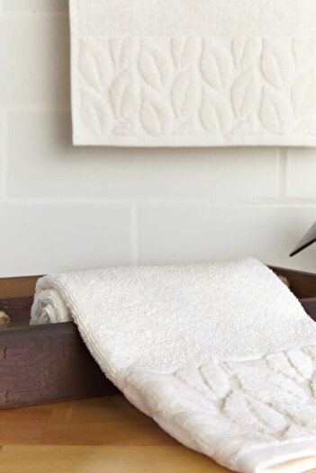 Nurpak Hazal 2-Piece Kitchen Towels - 30x50 Ecru
