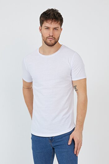 çerme New Season Oval Long Basic T-shirt