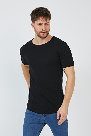 çerme New Season Oval Long Basic T-shirt