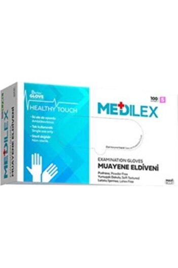 Reflex Speed Consulting Medilex Glove Powder Free 100 Pcs Blue / Size S