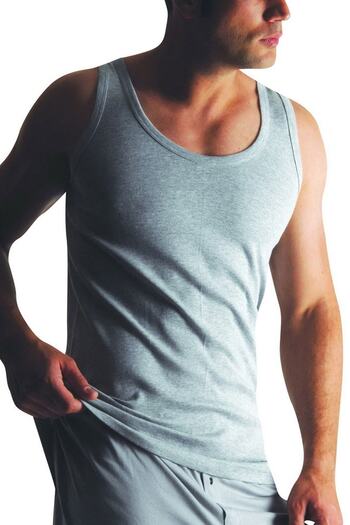 DOĞANYILDIZ Men's Rib Tank Top 6 Pack
