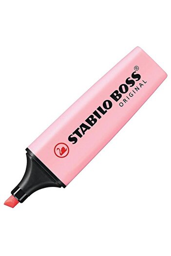 Stabilo STABİLO BOSS FOSFORLU KALEM PASTEL PEMBE
