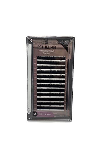 ESTHELIAN Ipek Kirpik M Kıvrım 0.07 Mm Mix Boy