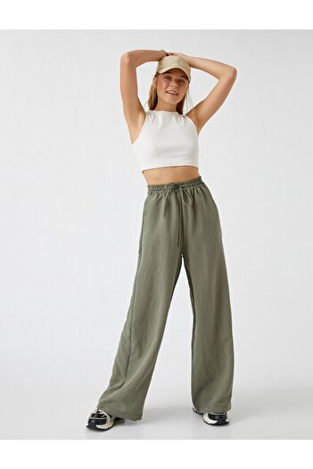 Koton Palazzo Fabric Trousers