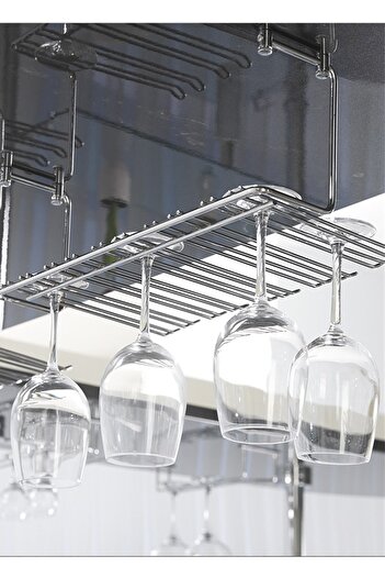 STARAX Kadeh Askısı 5 Bölmeli  S-4014