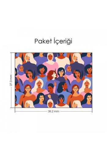 Artikel Women Pattern Notebook Laptop Hp Asus 15.6 inch Sticker