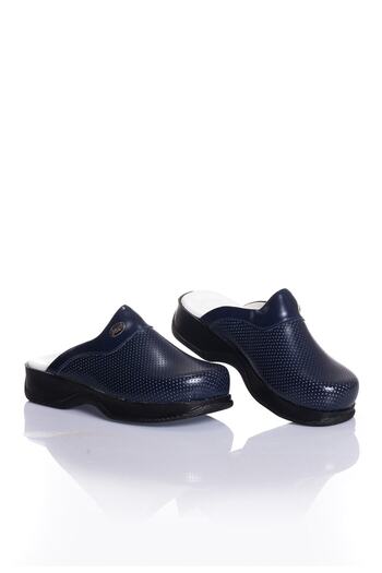 drmitrasaboterlik Γυναικείες παντόφλες Navy Blue saboterlik001