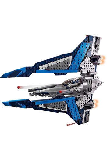 LEGO Star Wars Starfighter with Mandalor 75316 - Creative Toy Construction Set with 3 Mini Figures (544 Pieces)